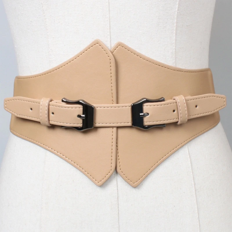 Corset PU Leather Cummerbunds Strap Belts for Women Banquet Elastic Tight High Waist Slimming Body Shaping Girdle Belt
Corset PU Leather Cummerbunds Strap Belts for Women Banquet Elastic Tight High Waist Slimming Body Shaping Girdle Belt