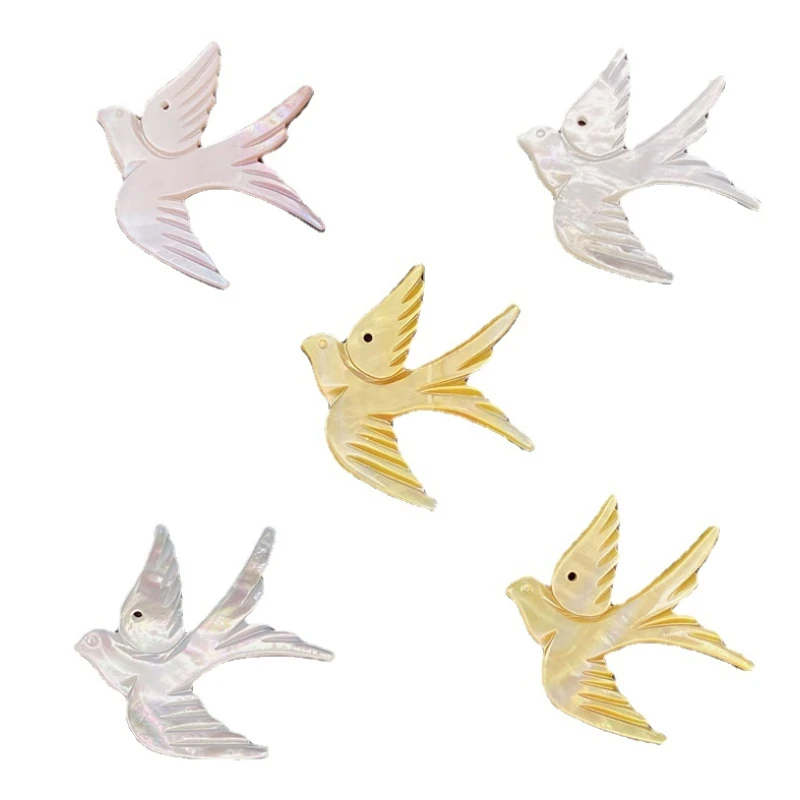 Natural Seawater Shell Charms Bird-shaped Pendant Charms for Jewelry Making DIY Necklace Bracelet Earrings Swallow Shape Charms
Natural Seawater Shell Charms Bird-shaped Pendant Charms for Jewelry Making DIY Necklace Bracelet Earrings Swallow Shape Charms