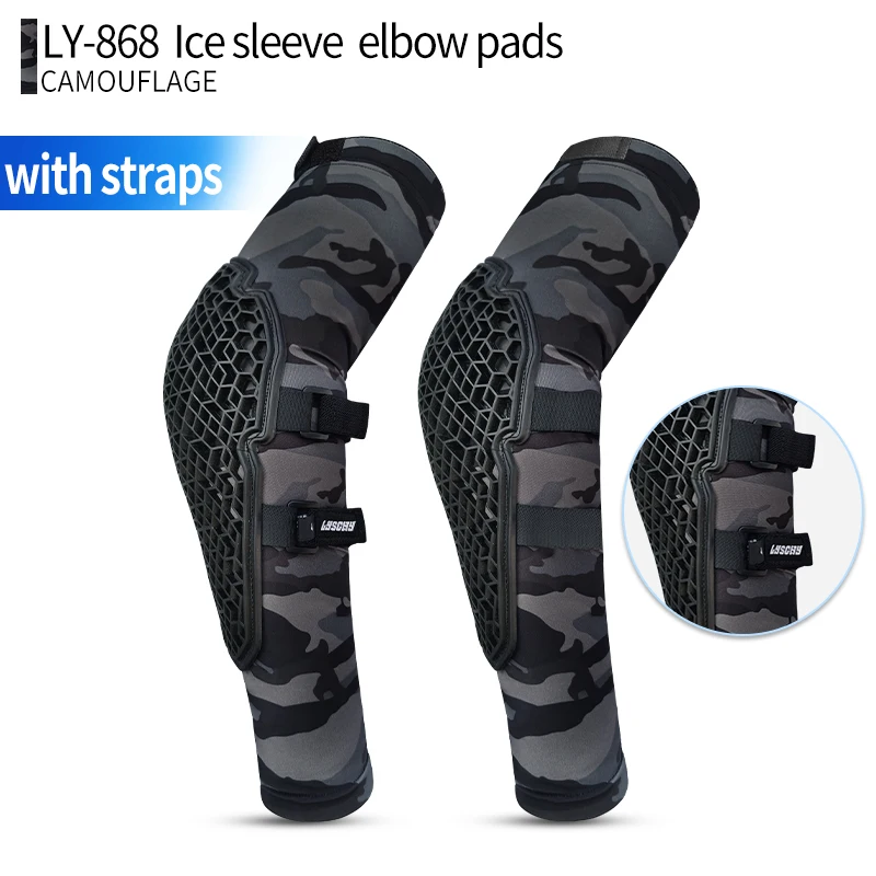 Мотоциклетные ледяные рукава LYSCHY, защита локтя, мягкая защита, дышащая подушка для мотокросса, защитное снаряжение для горного велосипеда, оборудование для верховой езды 
Мотоциклетные ледяные рукава LYSCHY, защита локтя, мягкая защита, дышащая подушка для мотокросса, защитное снаряжение для горного велосипеда, оборудование для верховой езды