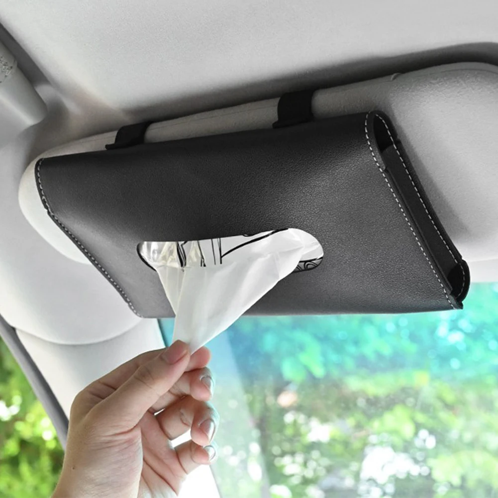 Car Tissue Box Towel Sets Car Sun Visor PU Leather Tissue Box Holder Auto Interior Storage Decoration Accessories Dropshipping
Car Tissue Box Towel Sets Car Sun Visor PU Leather Tissue Box Holder Auto Interior Storage Decoration Accessories Dropshipping