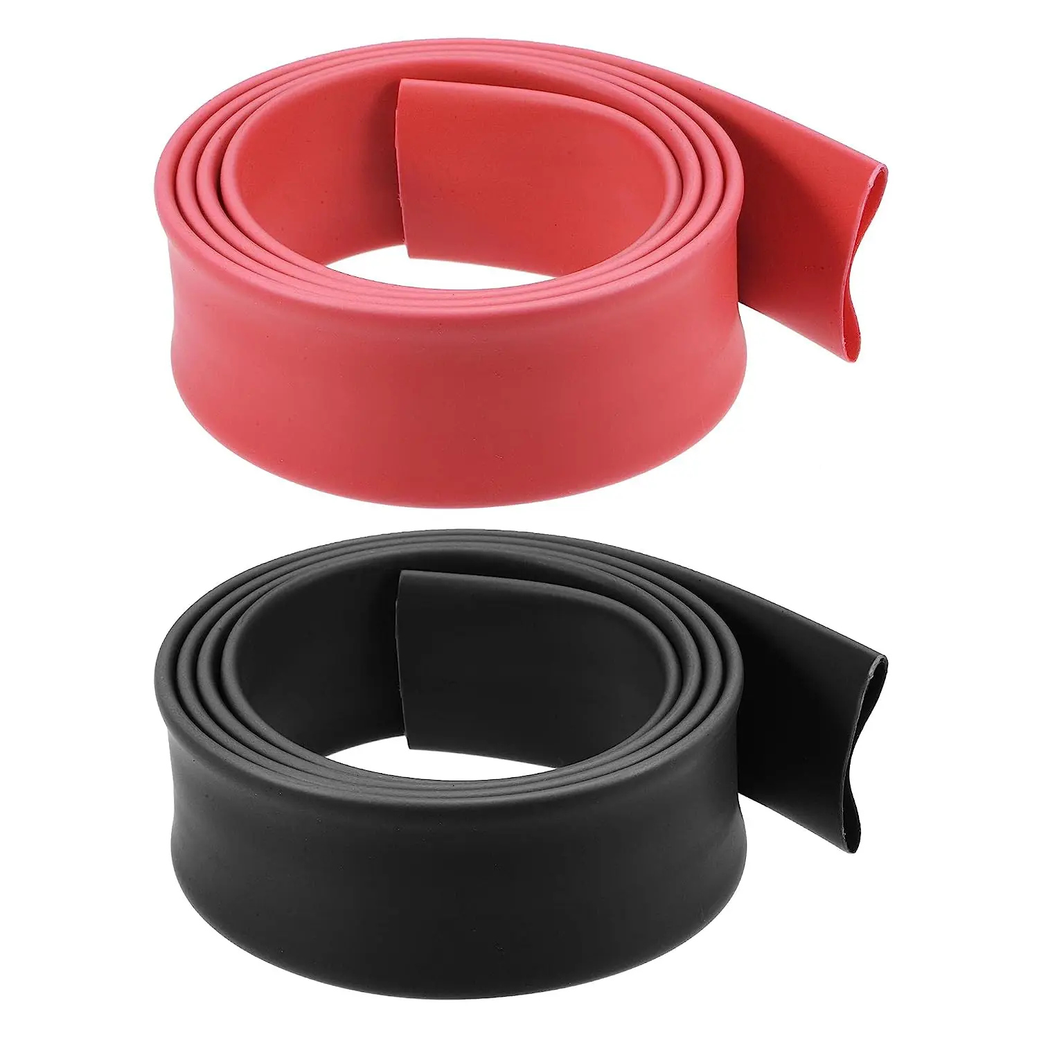 Keszoox Heat Shrink Tubing Kit, 19.1mm(3/4") Dia 32mm Flat Width 3:1 Rate Cable Sleeve 1m - Red, Black
Keszoox Heat Shrink Tubing Kit, 19.1mm(3/4") Dia 32mm Flat Width 3:1 Rate Cable Sleeve 1m - Red, Black