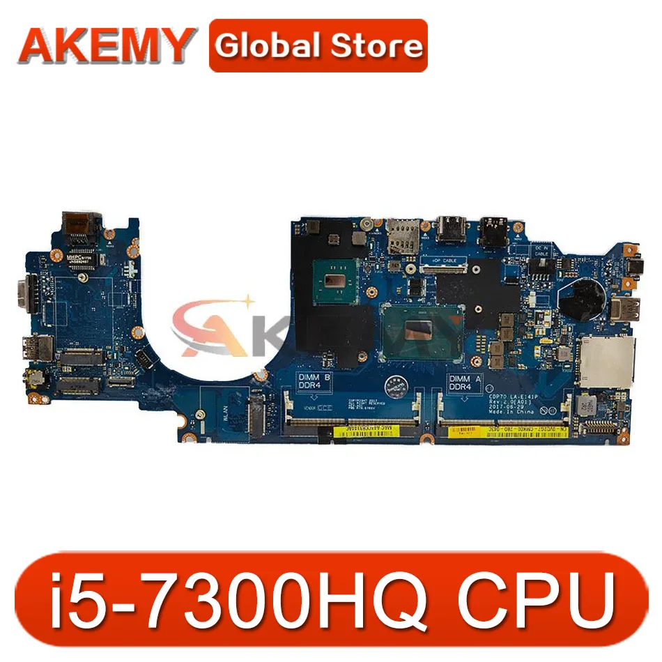 NEW CDP70 LA-E141P i5-7300HQ FOR DELL Latitude 14 5480 E5480 Laptop Notebook Motherboard CN-04TXJG 4TXJG Mainboard 100%tested
NEW CDP70 LA-E141P i5-7300HQ FOR DELL Latitude 14 5480 E5480 Laptop Notebook Motherboard CN-04TXJG 4TXJG Mainboard 100%tested