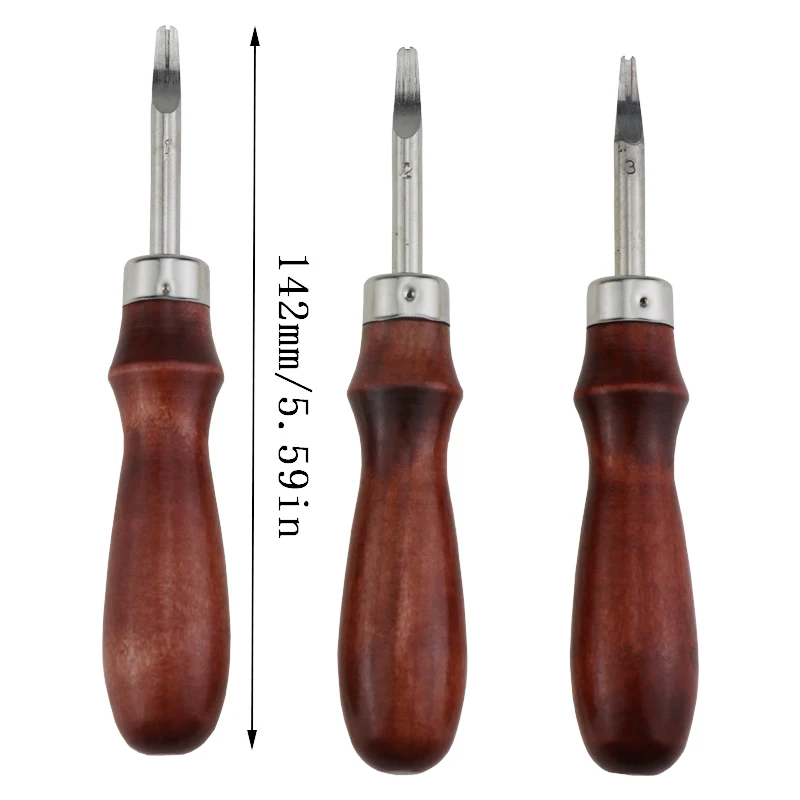 DIY Leather Craft Tool 0.8/1.0/1.2 Wooden Handle Leather DIY Craft Hand Made Tools Leather Edge Beveler Tool
DIY Leather Craft Tool 0.8/1.0/1.2 Wooden Handle Leather DIY Craft Hand Made Tools Leather Edge Beveler Tool
