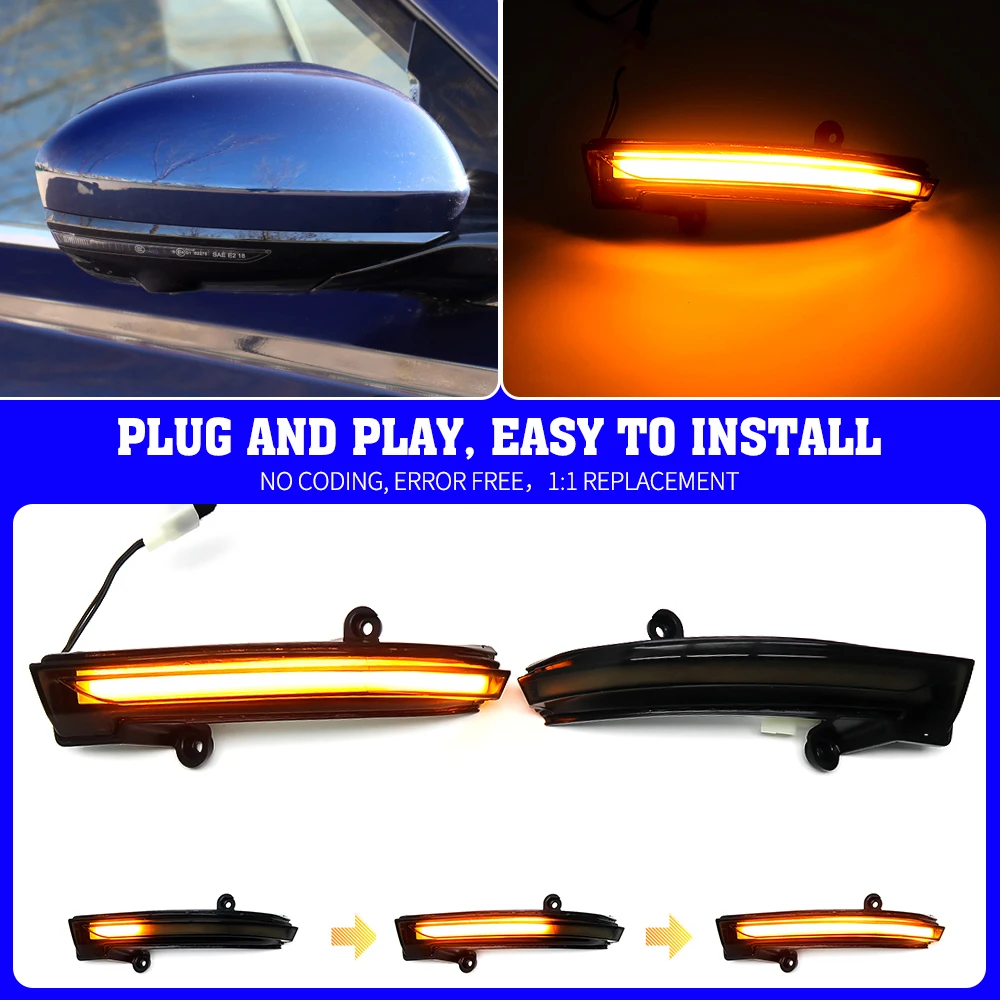 2Pcs LED Dynamic Turn Signal Light Side Mirror Indicator Sequential Light Exterior For Nissan Altima 2019-2022 Auto Parts
2Pcs LED Dynamic Turn Signal Light Side Mirror Indicator Sequential Light Exterior For Nissan Altima 2019-2022 Auto Parts
