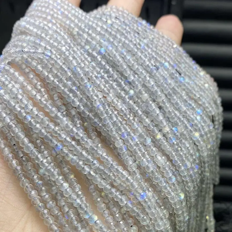 3mm Natural Gemstones Grey Moonstone Faceted Beads For Jewelry Making Diy String Bracelet Beaded Necklace Charms Accessories
3mm Natural Gemstones Grey Moonstone Faceted Beads For Jewelry Making Diy String Bracelet Beaded Necklace Charms Accessories
