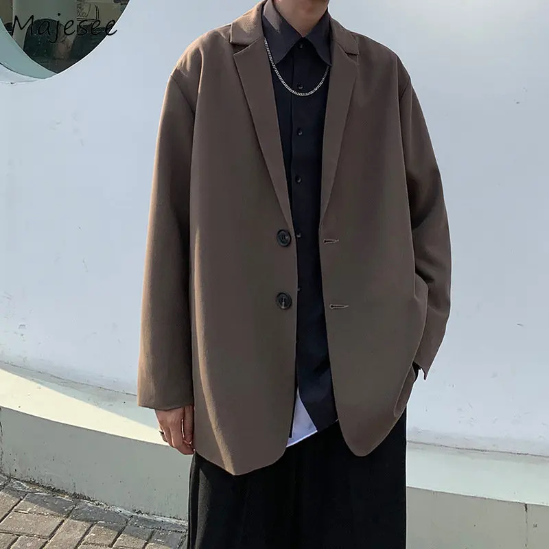 Blazers Men Handsome Gentle Japanese Stylish Autumn Baggy All-match College Teens Ulzzang Streetwear Handsome New Fashion Casual
Blazers Men Handsome Gentle Japanese Stylish Autumn Baggy All-match College Teens Ulzzang Streetwear Handsome New Fashion Casual