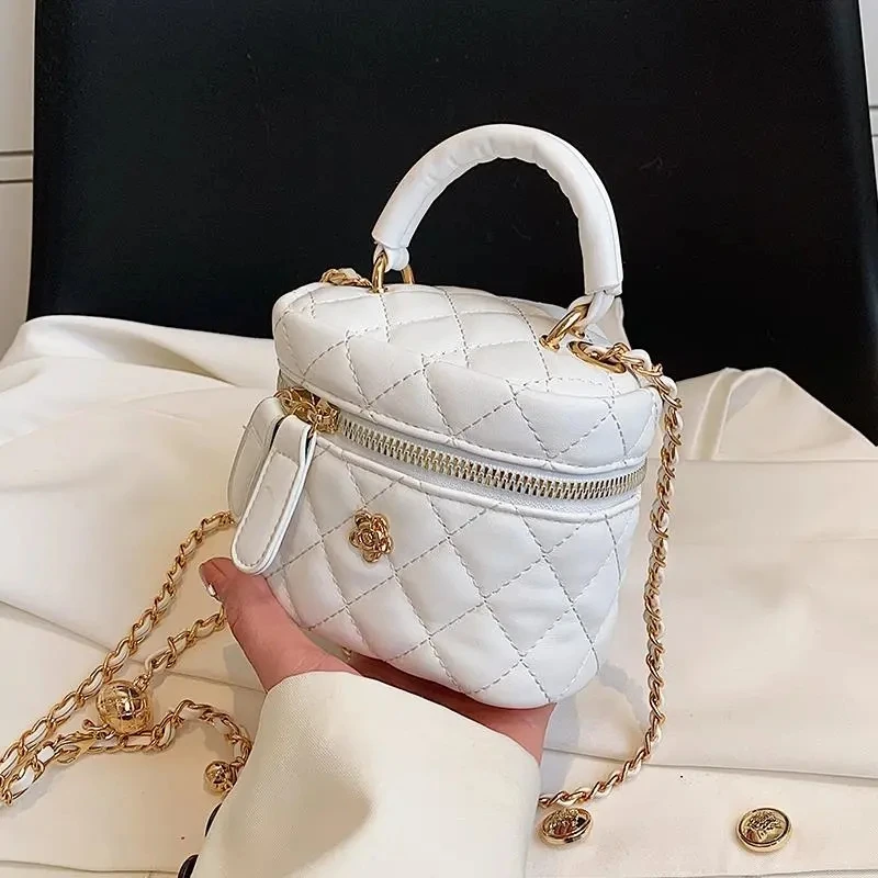Chain Women Shoulder Crossbody Bags Zippers Box PU Leather Women's Handbags Purses
Chain Women Shoulder Crossbody Bags Zippers Box PU Leather Women's Handbags Purses