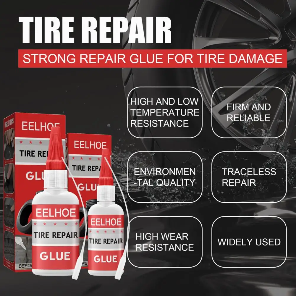 50ml Tire Repair Glue Car Bicycle Motorcycle Tire Repair Glue Car Tire Sole Repair Instant Glue Multi-purpose Super Glue
50ml Tire Repair Glue Car Bicycle Motorcycle Tire Repair Glue Car Tire Sole Repair Instant Glue Multi-purpose Super Glue