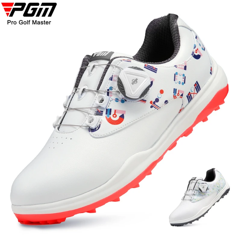 PGM Women Golf Shoes Waterproof Anti-skid Women's Light Weight Soft Breathable Sneakers Ladies Knob Strap Sports Shoes XZ242
PGM Women Golf Shoes Waterproof Anti-skid Women's Light Weight Soft Breathable Sneakers Ladies Knob Strap Sports Shoes XZ242