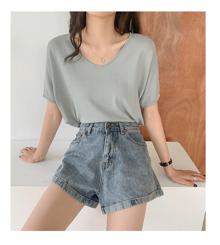 2022new Female Casual Short Sleeve T-shirt Women 2020 New T Shirt Women Cotton T-shirts
2022new Female Casual Short Sleeve T-shirt Women 2020 New T Shirt Women Cotton T-shirts