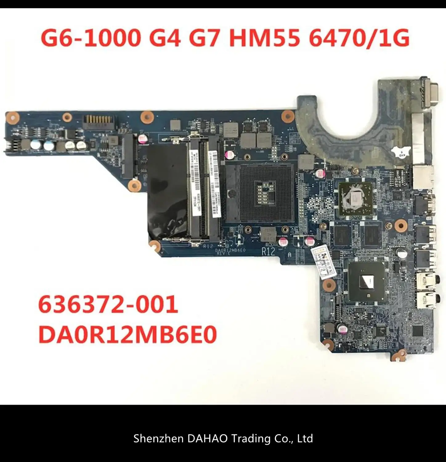 636372-001 для HP Pavilion G6-1000 G4, материнская плата для ноутбука с HM55 HD6470 1G-GPU DA0R12MB6E0 DA0R12MB6E1 100%, полностью протестирована
636372-001 для HP Pavilion G6-1000 G4, материнская плата для ноутбука с HM55 HD6470 1G-GPU DA0R12MB6E0 DA0R12MB6E1 100%, полностью протестирована