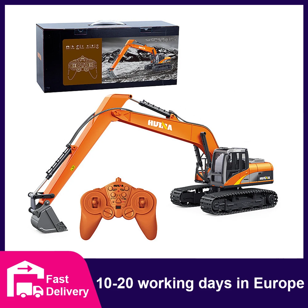 Huina551/1551 15 Channels 1:14 Alloy Professional Excavator Rc Truck Remote Control Engineering Construction Vehicle Gift Toys
Huina551/1551 15 Channels 1:14 Alloy Professional Excavator Rc Truck Remote Control Engineering Construction Vehicle Gift Toys