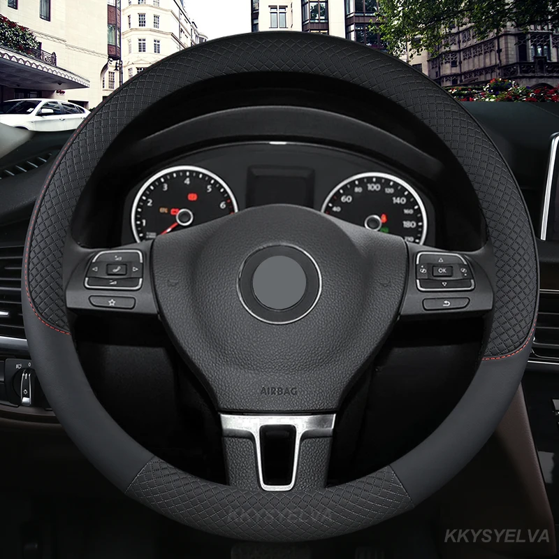 Car Steering Wheel Cover PU Leather For VW Golf Polo Passat Bora Touran UP Jetta Beetle Teramont Auto Accesorios
Car Steering Wheel Cover PU Leather For VW Golf Polo Passat Bora Touran UP Jetta Beetle Teramont Auto Accesorios