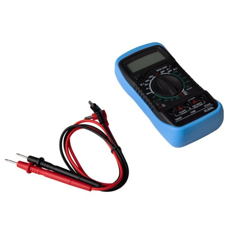 Портативный цифровой мультиметр XL830L с ЖК-дисплеем и подсветкой
Портативный цифровой мультиметр XL830L с ЖК-дисплеем и подсветкой