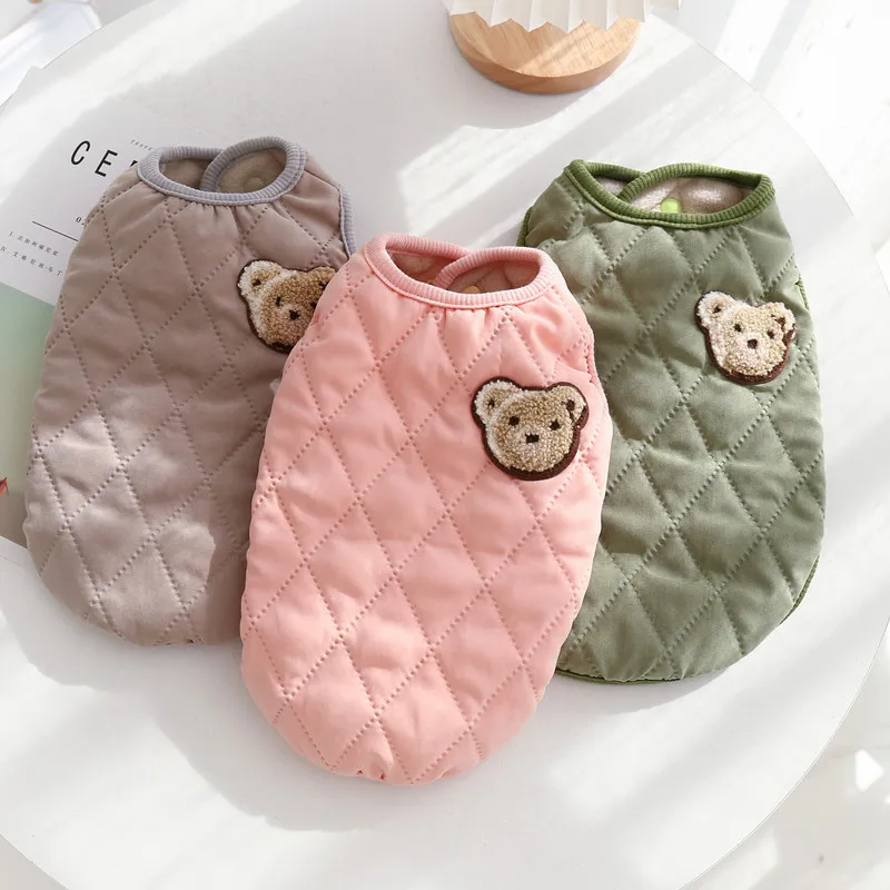 Pet Autumn And Winter Clothes Thick Dog Padded Coat Teddy Bichon Poodle Small Dogs Warm Vest Cat Puppy Yorkshire Cotton Clothing
Pet Autumn And Winter Clothes Thick Dog Padded Coat Teddy Bichon Poodle Small Dogs Warm Vest Cat Puppy Yorkshire Cotton Clothing
