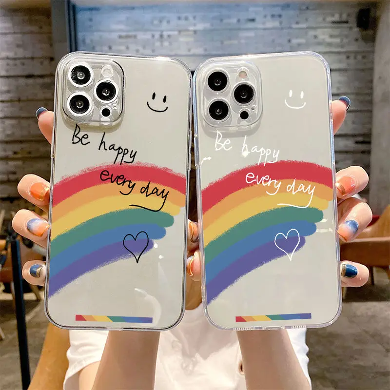 Soft Silicone Cover For iPhone 11 12 13 Pro Max Mini Pro Max X XR XS Max SE 2020 8 7 6 6S Plus Simplicity Rainbow Cases Funda
Soft Silicone Cover For iPhone 11 12 13 Pro Max Mini Pro Max X XR XS Max SE 2020 8 7 6 6S Plus Simplicity Rainbow Cases Funda