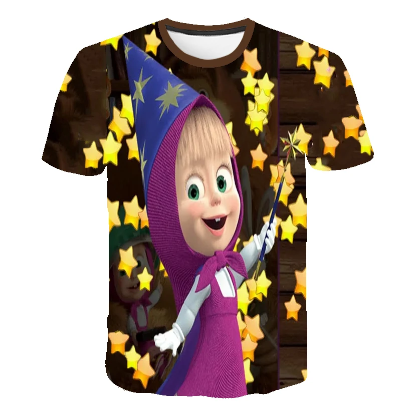 3D Printed Cute Kids T-Shirt Girl And Bear Cartoon Tee Children Summer Short Sleeve Clothes for Girls Tops 3-14 Year
3D Printed Cute Kids T-Shirt Girl And Bear Cartoon Tee Children Summer Short Sleeve Clothes for Girls Tops 3-14 Year