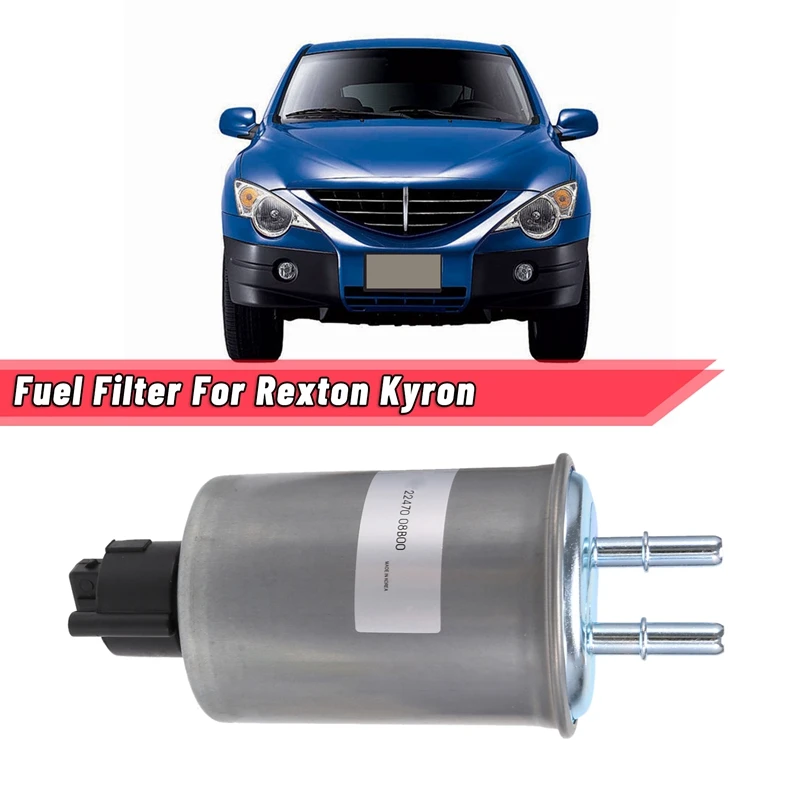 Car Air Transport Water Separator Fuel Filter For Ssangyong Rexton Kyron 2247008B00 
Car Air Transport Water Separator Fuel Filter For Ssangyong Rexton Kyron 2247008B00