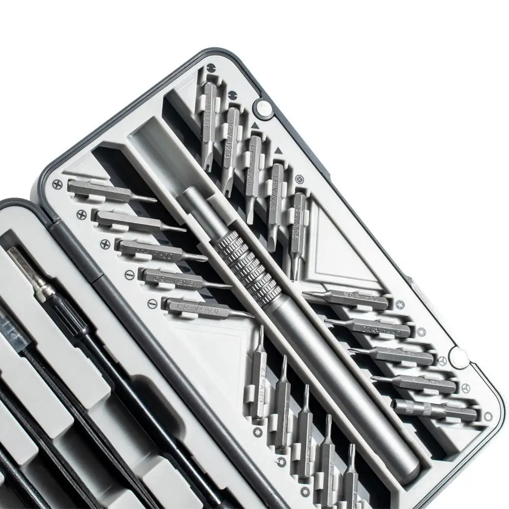 26 In 1 Magnetic Cross Screwdriver Bit Set Precision Torx Hex Phone Repair Tool Double Head Electricity Test Mobile Phones Watch
26 In 1 Magnetic Cross Screwdriver Bit Set Precision Torx Hex Phone Repair Tool Double Head Electricity Test Mobile Phones Watch