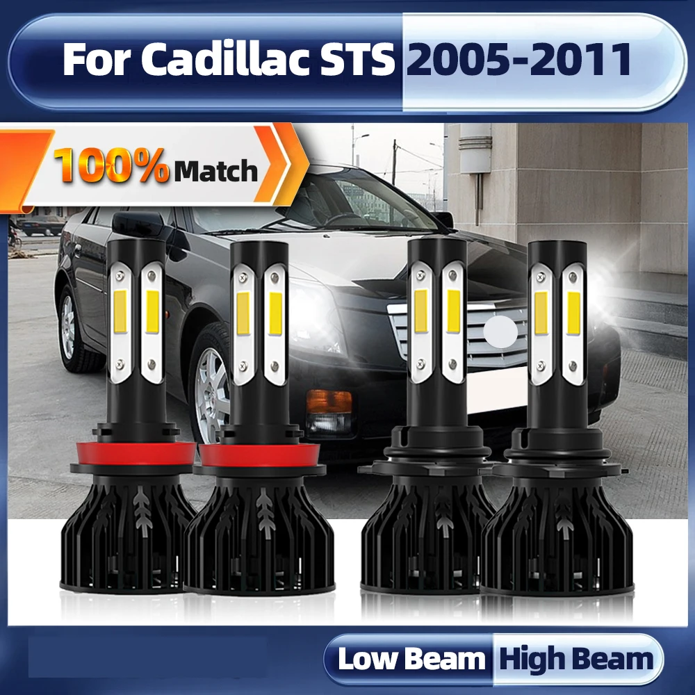 LED Canbus 240W 40000LM 9005 HB3 H11 LED Headlight Bulbs 6000K Turbo Auto Light For Cadillac STS 2005-2007 2008 2009 2010 2011
LED Canbus 240W 40000LM 9005 HB3 H11 LED Headlight Bulbs 6000K Turbo Auto Light For Cadillac STS 2005-2007 2008 2009 2010 2011