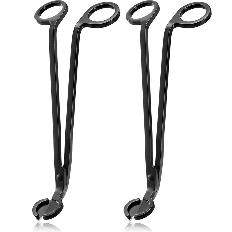 Candle Wick Trimmer Candle Cutter Stainless Steel Wick Clipper Scissor Candle Tool (Matte Black, 2 Pieces)
Candle Wick Trimmer Candle Cutter Stainless Steel Wick Clipper Scissor Candle Tool (Matte Black, 2 Pieces)