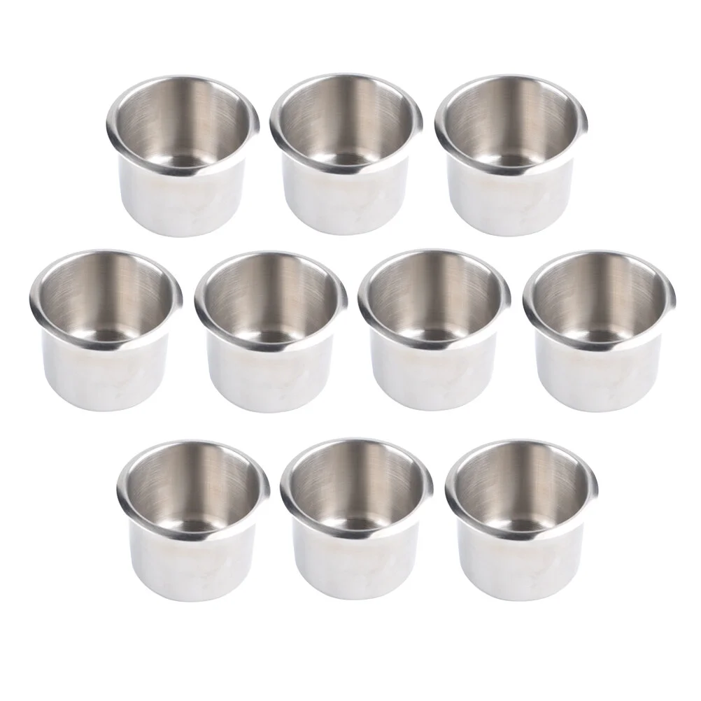 10 Pcs Drink Bottle Holder Cup RV Car Truck Holders Cars Stainless Steel Drop-in
10 Pcs Drink Bottle Holder Cup RV Car Truck Holders Cars Stainless Steel Drop-in