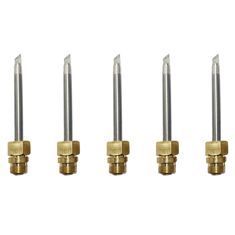 5X 510 Interface Soldering Iron Tip Mini Portable USB Soldering Iron Tip Welding Rework Accessories, Knife Tip
5X 510 Interface Soldering Iron Tip Mini Portable USB Soldering Iron Tip Welding Rework Accessories, Knife Tip