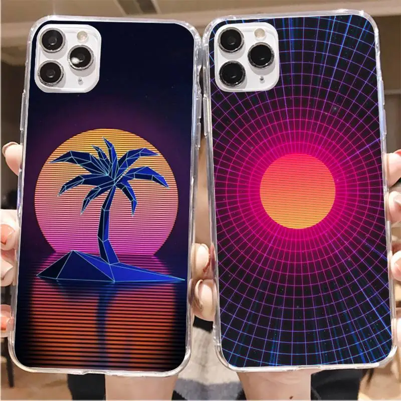Babaite Synthwave Retro 80s Neon Colorful Phone Case for iPhone 11 12 13 Mini Pro Max 8 7 6 6S Plus X 5 SE 2020 XR XS Case shell
Babaite Synthwave Retro 80s Neon Colorful Phone Case for iPhone 11 12 13 Mini Pro Max 8 7 6 6S Plus X 5 SE 2020 XR XS Case shell