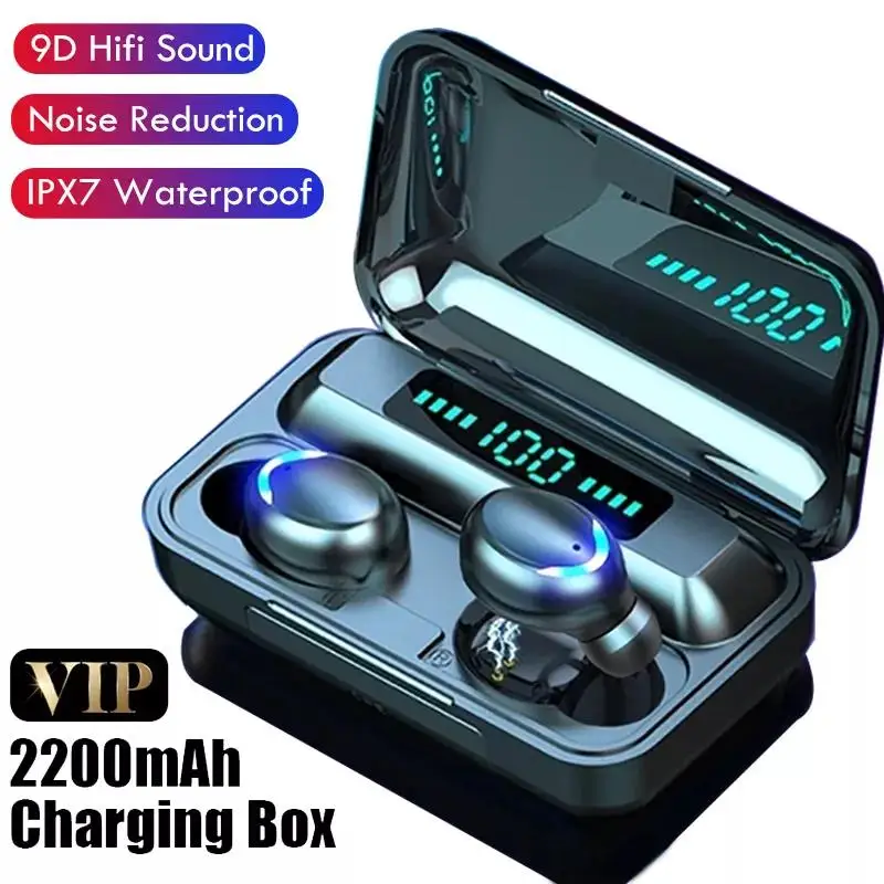 TWS-стереонаушники спортивные водонепроницаемые с поддержкой Bluetooth 5,1 и дисплеем
TWS-стереонаушники спортивные водонепроницаемые с поддержкой Bluetooth 5,1 и дисплеем