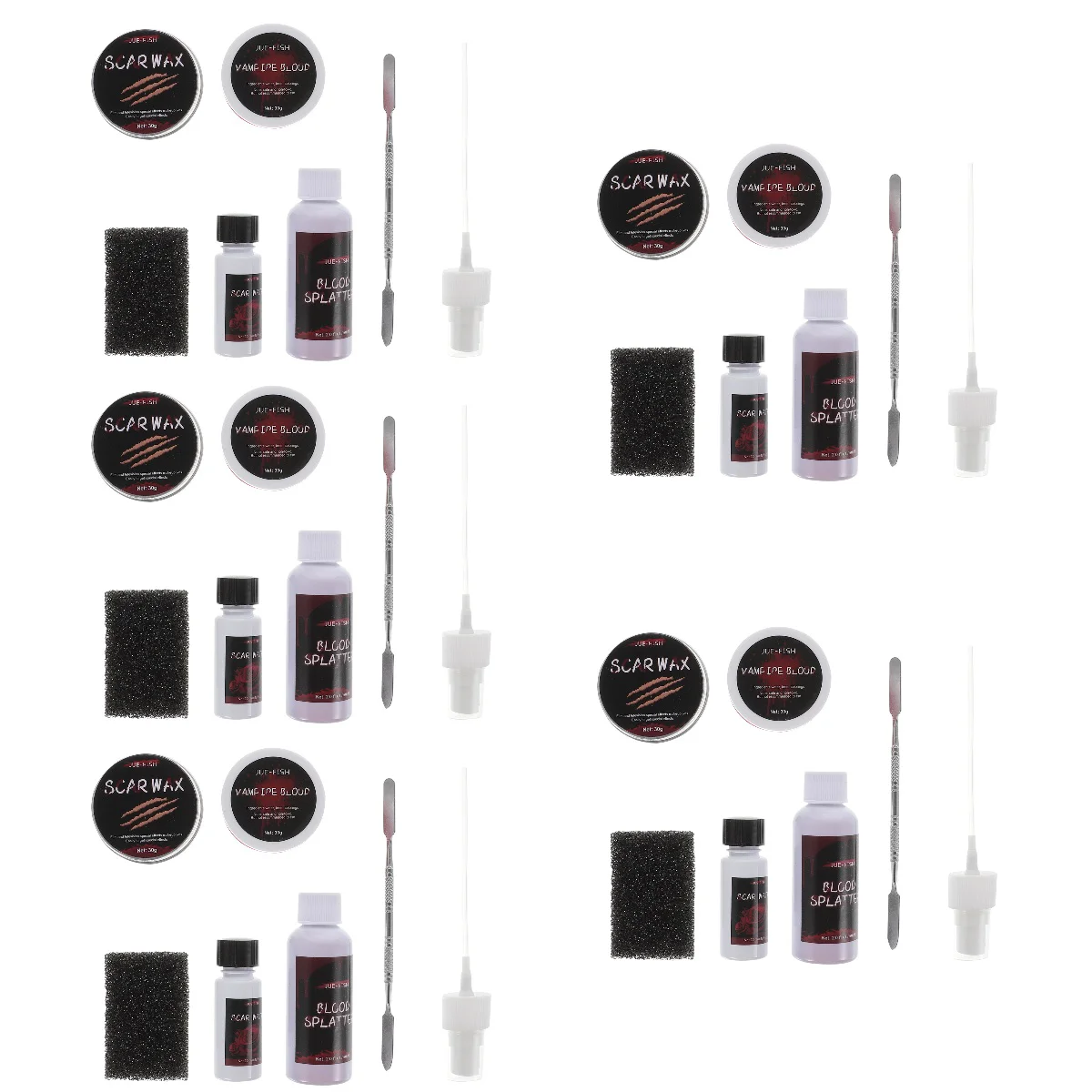 Wax Makeup Blood Woundskin Fake Modeling Scab Pastekit Scar Scars Coagulatedset
Wax Makeup Blood Woundskin Fake Modeling Scab Pastekit Scar Scars Coagulatedset