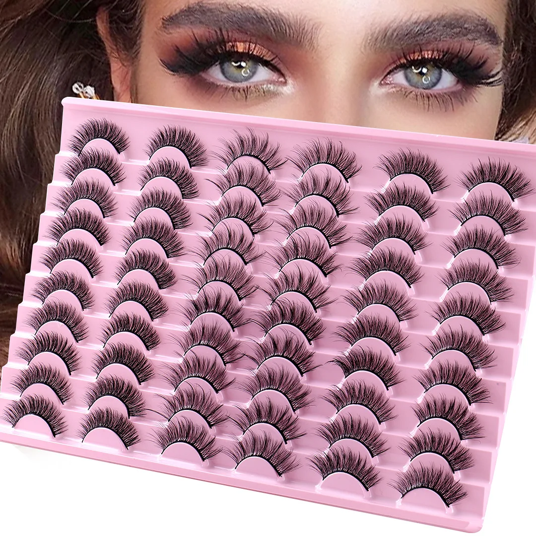 New DD chemical fiber Russian Curl false eyelashes 30 pairs pack bushy natural grafted eyelashes Natural fit and bushy
New DD chemical fiber Russian Curl false eyelashes 30 pairs pack bushy natural grafted eyelashes Natural fit and bushy