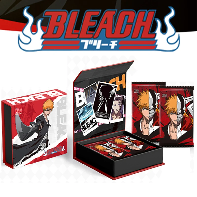 BLEACH Card Box Anime Game Character Kurosaki Ichigo Rare SSR Card Boosters Package Collection Hobby Desktop Toys Gift To Kdis
BLEACH Card Box Anime Game Character Kurosaki Ichigo Rare SSR Card Boosters Package Collection Hobby Desktop Toys Gift To Kdis