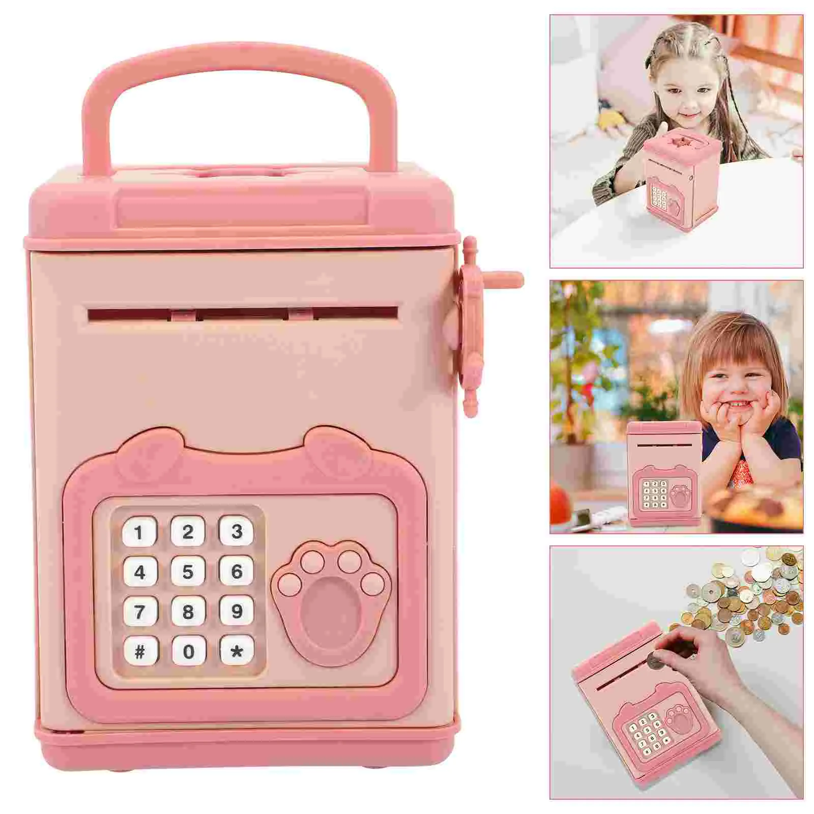 Password Cash Coin Can Toy Boy Money Saving Box Toys Toddlers Electric Piggy Bank Portable Password Lock Case
Password Cash Coin Can Toy Boy Money Saving Box Toys Toddlers Electric Piggy Bank Portable Password Lock Case