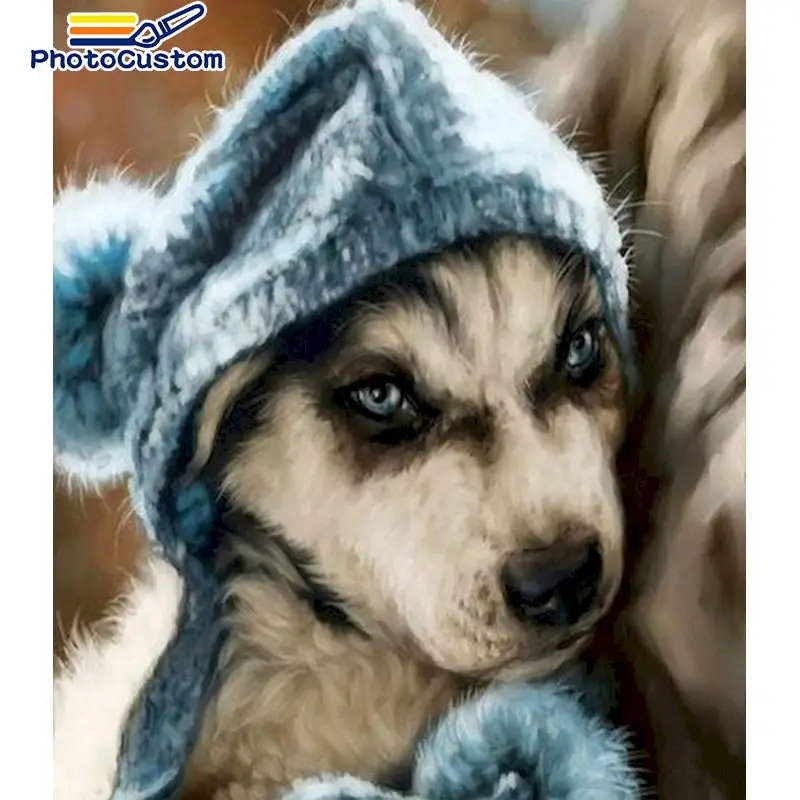 PhotoCustom Paint By Number Dog Frame Handpainted Canvas Modern Coloring By Numbers Animals For Home Decor DIY Gift
PhotoCustom Paint By Number Dog Frame Handpainted Canvas Modern Coloring By Numbers Animals For Home Decor DIY Gift