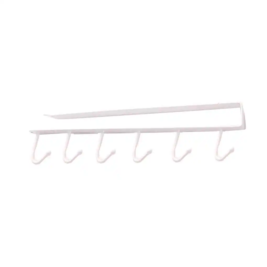 Iron 6 Hooks Cup Holder Hanging Bathroom Hanger Kitchen Organizer Cabinet Door Shelf Removed Storage Rack Home Decor
Iron 6 Hooks Cup Holder Hanging Bathroom Hanger Kitchen Organizer Cabinet Door Shelf Removed Storage Rack Home Decor