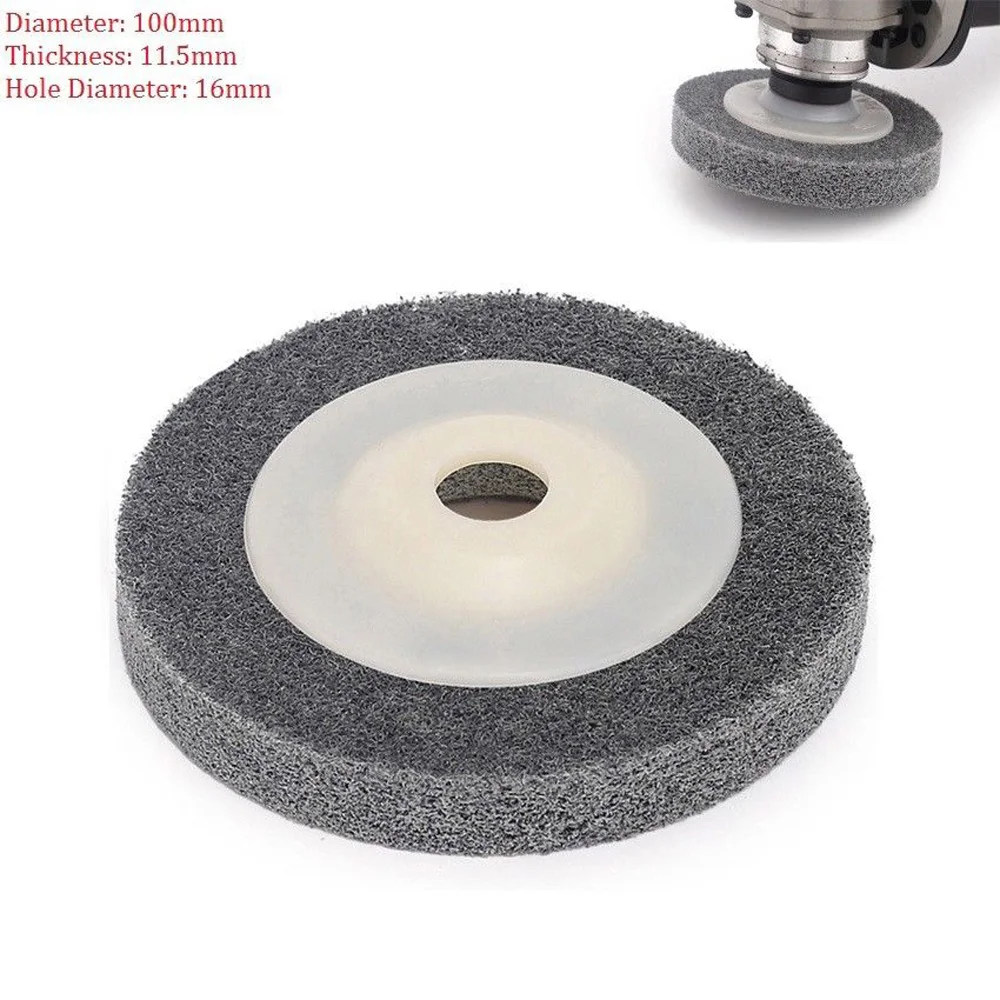 Tool Buffing Wheel 4 Inch Dark Gray Abrasive Flap Wood Nylon Fiber Polishing Buffing Wheel Pad Angle Grinder 1pcs
Tool Buffing Wheel 4 Inch Dark Gray Abrasive Flap Wood Nylon Fiber Polishing Buffing Wheel Pad Angle Grinder 1pcs