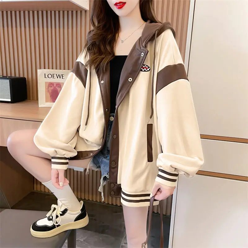 Deeptown Vintage Aesthetic Streetwear Hooded Jackets Women Y2k Steampunk Fashion Oversized Autumn Winter Jacket College Coat
Deeptown Vintage Aesthetic Streetwear Hooded Jackets Women Y2k Steampunk Fashion Oversized Autumn Winter Jacket College Coat
