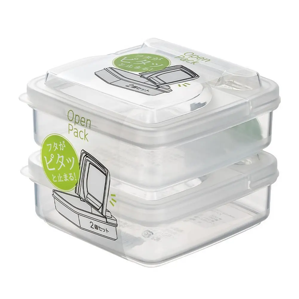 2pcs Flip-top Butter Block Cheese Storage Box Refrigerator Fruit Vegetable Fresh-Keeping Organizer Containers Transparent
2pcs Flip-top Butter Block Cheese Storage Box Refrigerator Fruit Vegetable Fresh-Keeping Organizer Containers Transparent