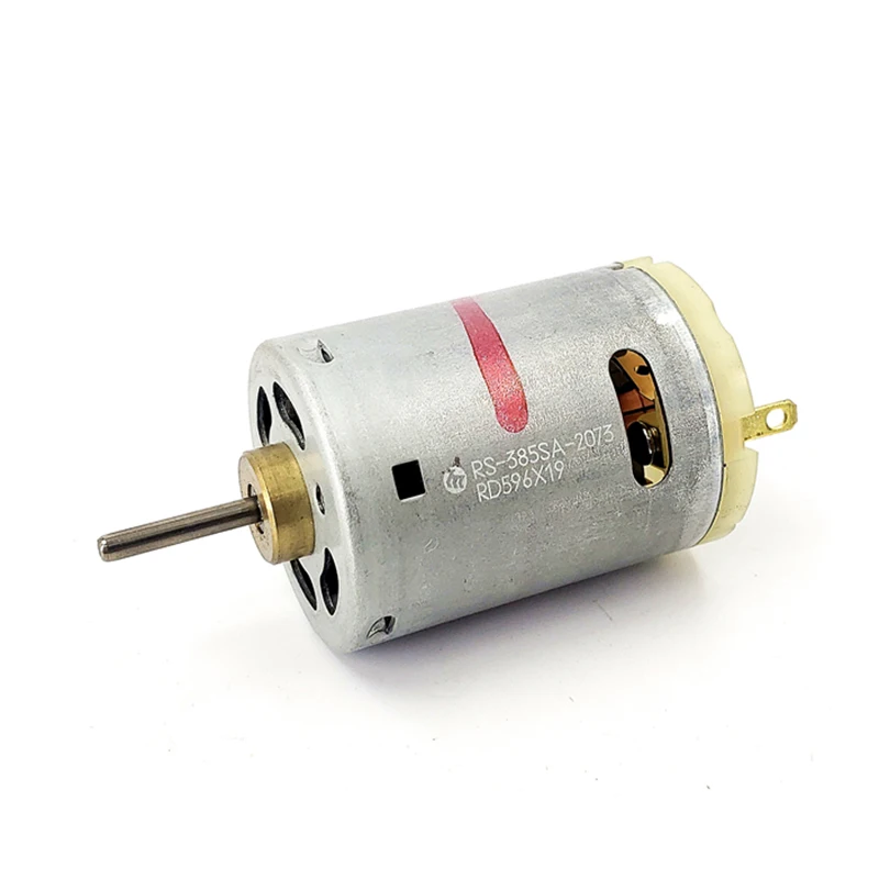 Mabuchi RS-385SA-2073 Electric Motor DC 12V-24V 18V 20V 1720RPM High Speed Carbon Brush Motor DIY Hair Dryer Vacuum Cleaner
Mabuchi RS-385SA-2073 Electric Motor DC 12V-24V 18V 20V 1720RPM High Speed Carbon Brush Motor DIY Hair Dryer Vacuum Cleaner
