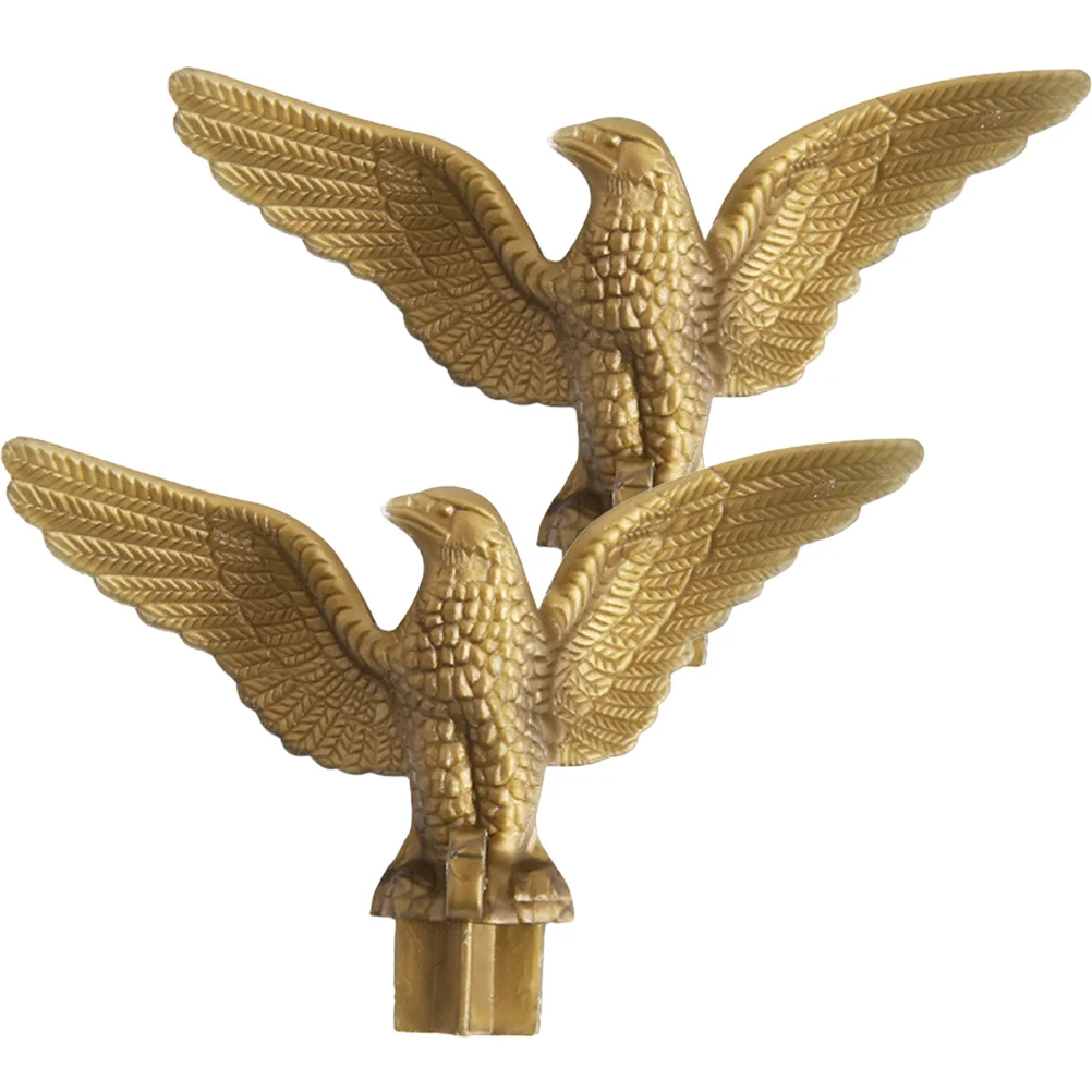 2 Pcs Outdoor Decor Plastic Eagle Flagpole Crafts Topper Ornaments American Garden Decorate Head
2 Pcs Outdoor Decor Plastic Eagle Flagpole Crafts Topper Ornaments American Garden Decorate Head