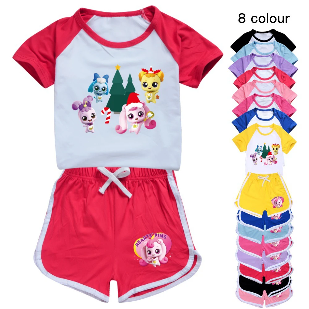 Korean Cartoon Catch Teenieping Clothes Sets Children Summer T-shirts Suits Toddler Girls Casual Sports Clothing Baby Boys Kids
Korean Cartoon Catch Teenieping Clothes Sets Children Summer T-shirts Suits Toddler Girls Casual Sports Clothing Baby Boys Kids
