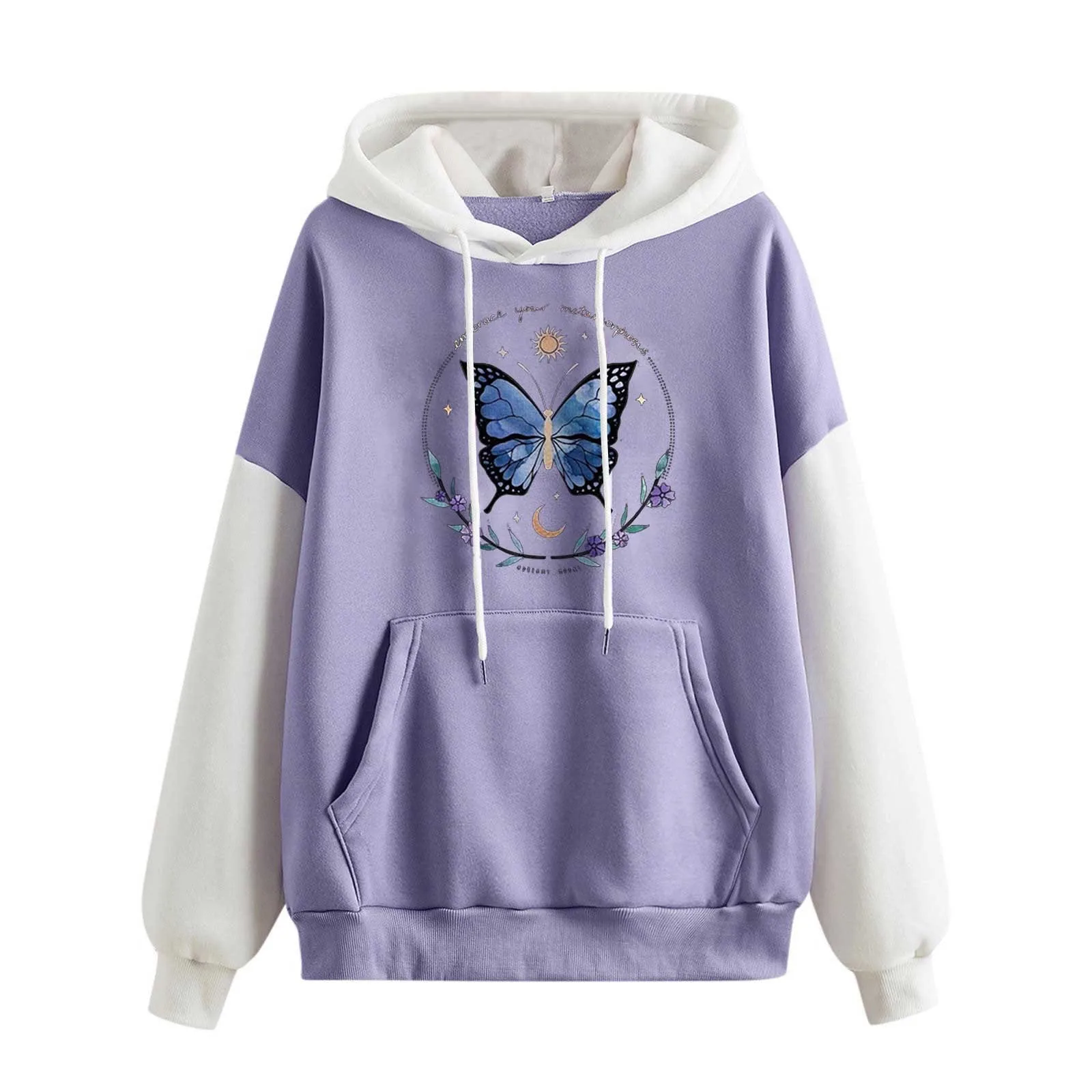 Women's Long Sleeve Everyday Print Sweatshirt Long Sweatshirt Hooded Drawstring Sweatshirt Print Womens Hooded Pullover Hoodie
Women's Long Sleeve Everyday Print Sweatshirt Long Sweatshirt Hooded Drawstring Sweatshirt Print Womens Hooded Pullover Hoodie