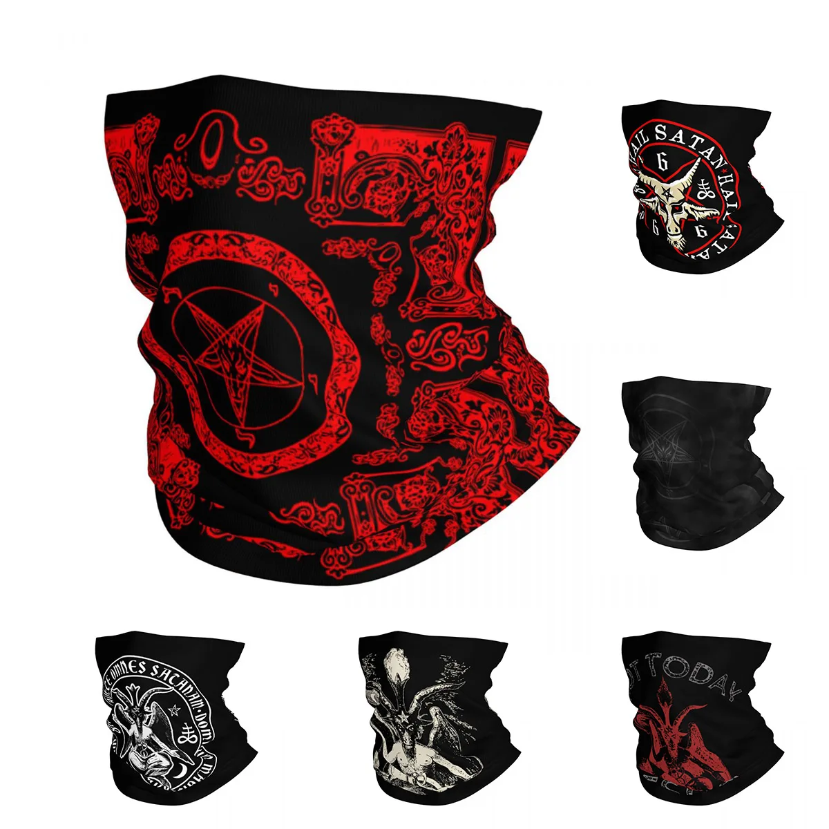 The Sabbatic Goat Baphomet Bandana Neck Cover Printed Satan Devil Goth Mask Scarf Warm Face Mask Riding Unisex Adult All Season
The Sabbatic Goat Baphomet Bandana Neck Cover Printed Satan Devil Goth Mask Scarf Warm Face Mask Riding Unisex Adult All Season
