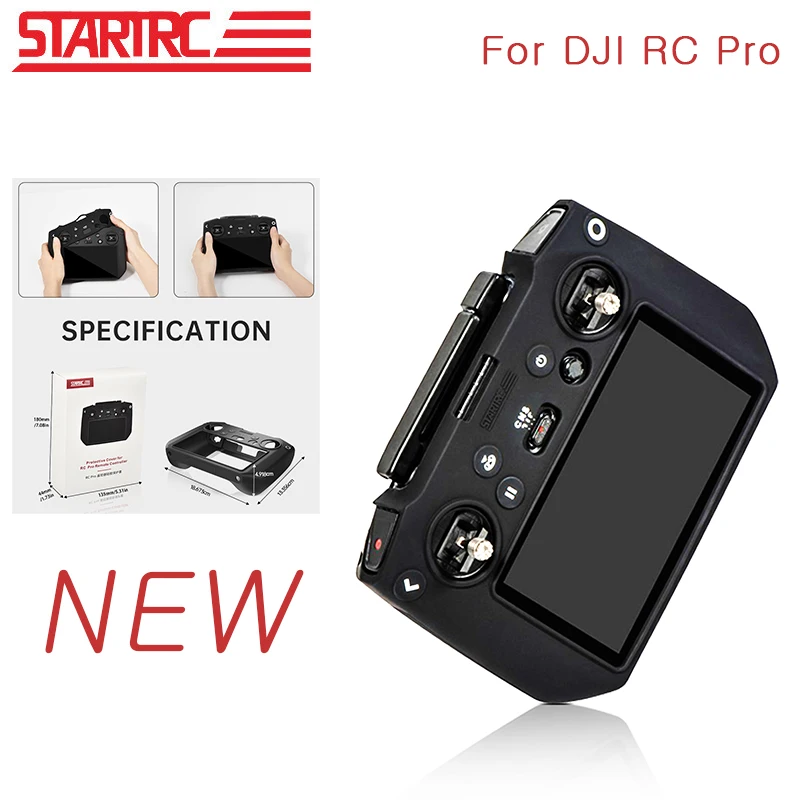 STARTRC Silicone Sleeve Cover for DJI RC Pro Controller Protective Case Soft Drone Remote Control Accessories
STARTRC Silicone Sleeve Cover for DJI RC Pro Controller Protective Case Soft Drone Remote Control Accessories