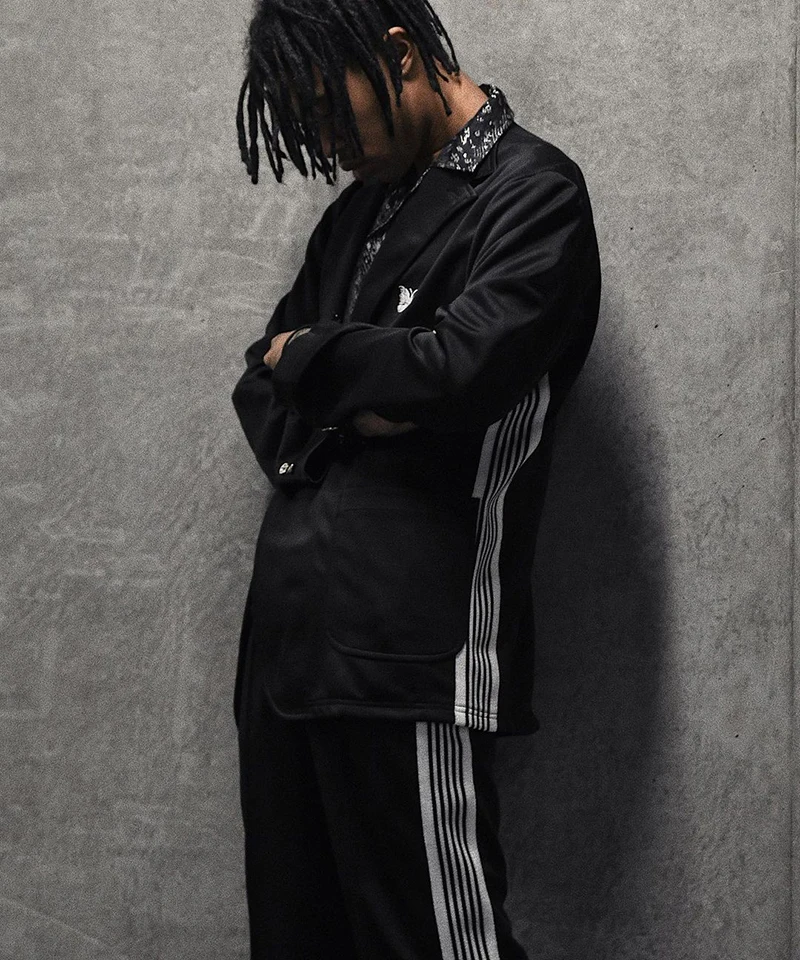 Needles Black Men's and Women's Casual Suit
Needles Black Men's and Women's Casual Suit