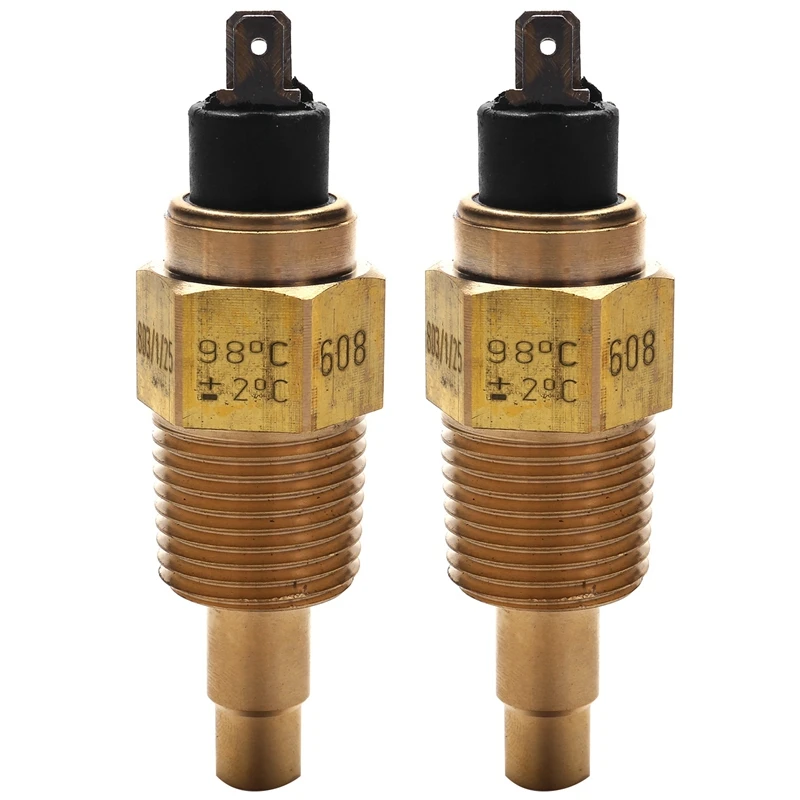 2X Vdo 1/2 Npt 21Mm Thread Engine Oil Temperature Sensor Water Temperature Sensor For Generator Set
2X Vdo 1/2 Npt 21Mm Thread Engine Oil Temperature Sensor Water Temperature Sensor For Generator Set