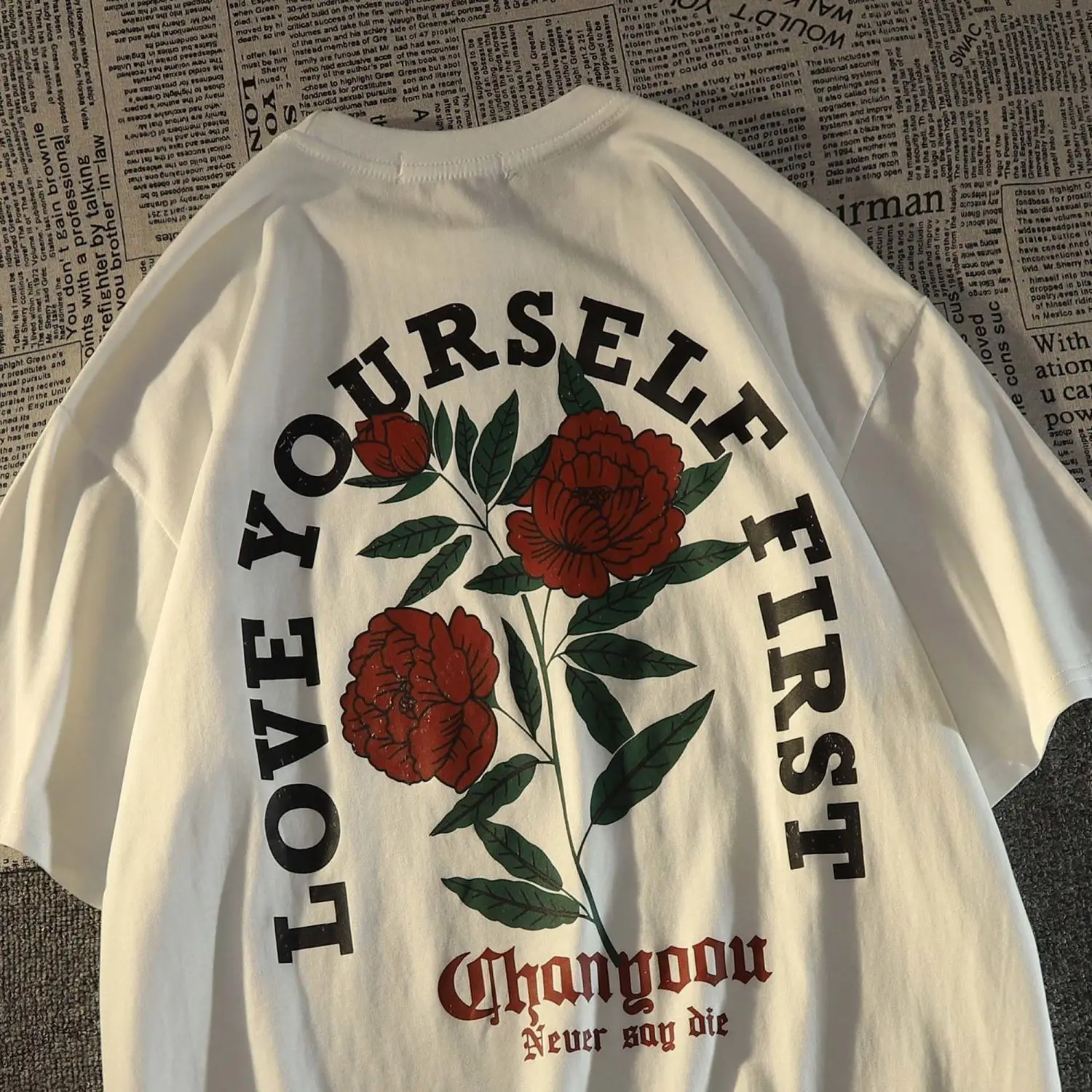 Rose Print 100% Cotton Loose Casual T Shirt Women Clothing Short Sleeve Y2K Aesthetic Streetwear New Summer Tshirt Plus Size 3XL
Rose Print 100% Cotton Loose Casual T Shirt Women Clothing Short Sleeve Y2K Aesthetic Streetwear New Summer Tshirt Plus Size 3XL