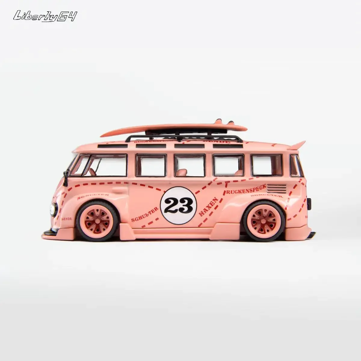 Liberty64 1:64 T1 Kombi PinkPig NO23 limited Model Car
Liberty64 1:64 T1 Kombi PinkPig NO23 limited Model Car