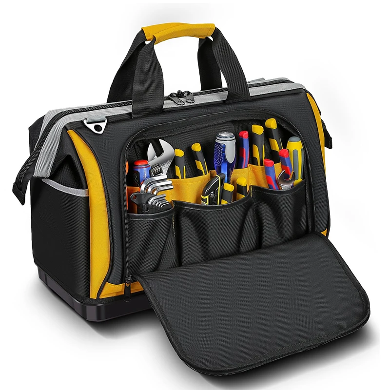 

1680D Oxford Cloth Electrician Profesional Tools Bag Multifunctional Wear-resisting Tool Storage Working Bag Carpenter Toolbag