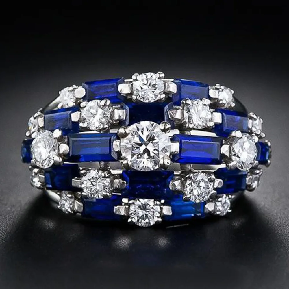 Trendy Women Ring with Blue/White Full Bling Iced Out CZ Female Wide Band Rings For Female Party Statement Jewelry Drop Shipping
Trendy Women Ring with Blue/White Full Bling Iced Out CZ Female Wide Band Rings For Female Party Statement Jewelry Drop Shipping